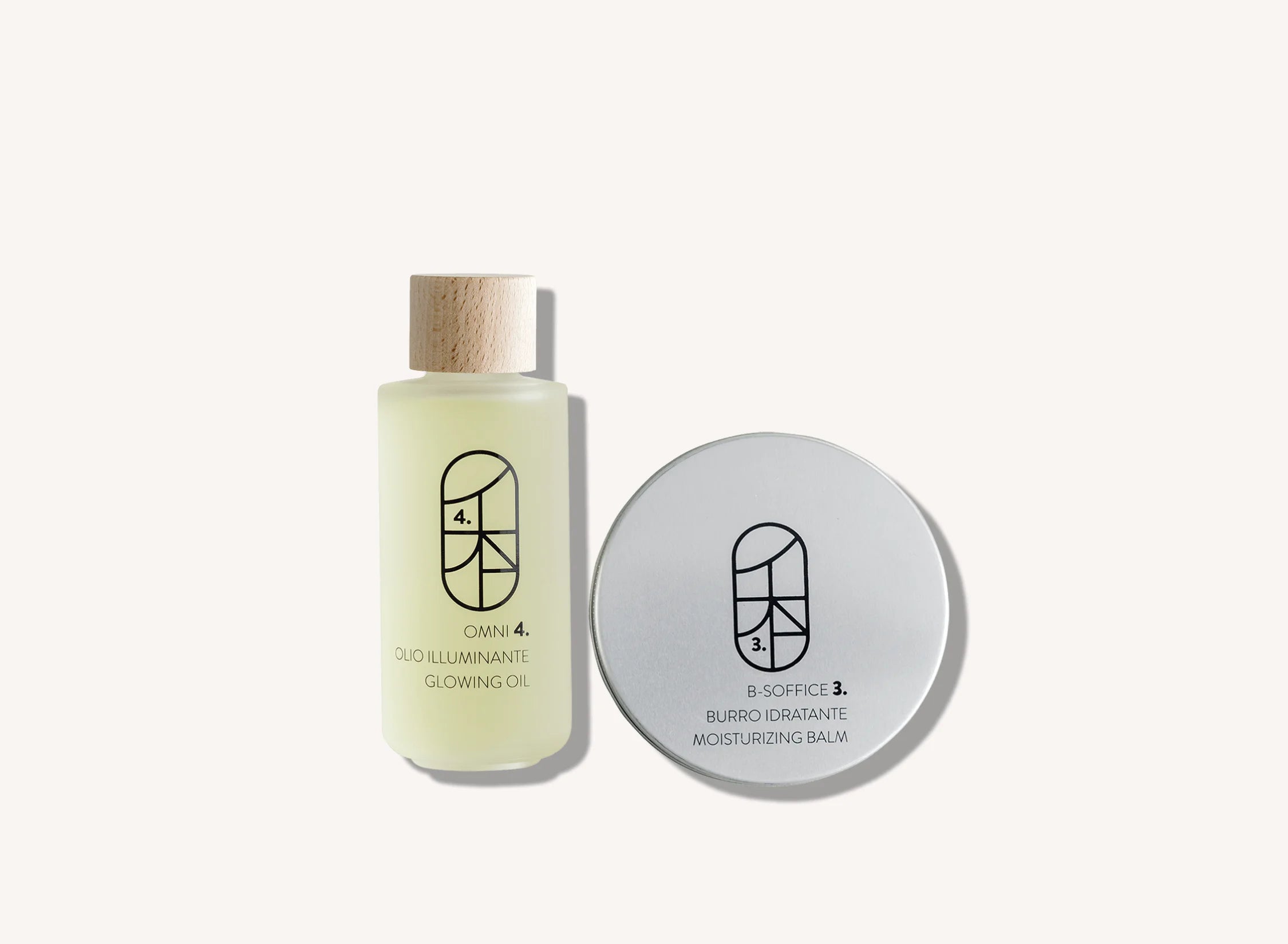 OMNI Glowing Oil + B-SOFFICE Moisturizing Butter SET