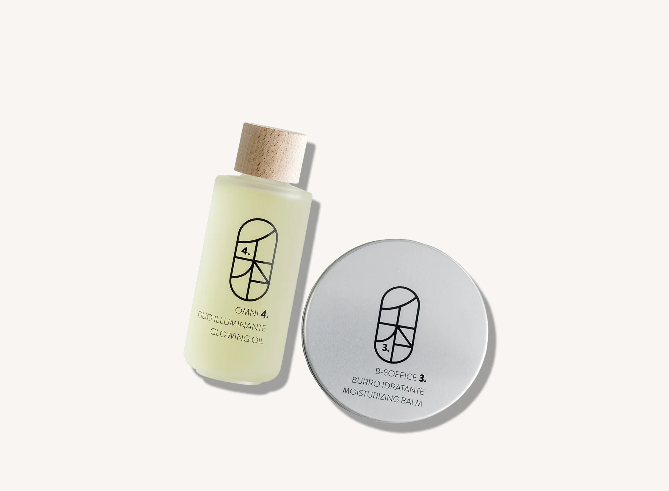 OMNI Glowing Oil + B-SOFFICE Moisturizing Butter SET